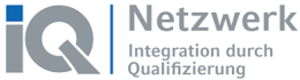 Logo mit den Worten "IQ-Netzwerk"