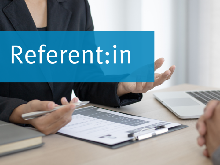 Referent:in gesucht