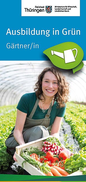 Cover_Flyer Ausbildung in Grün. Gärtner/in Cover_Flyer Ausbildung in Grün. Gärtner/in